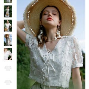 Petite Studio NYC arissa Blouse Top